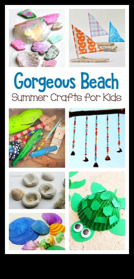 Beachy Keen Crafts: Yaz Havası İçin Kendin Yap Projeleri